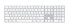Фото #2 товара Apple Magic Keyboard with Numeric Keypad - Keyboard - QWERTY - Silver, White