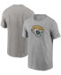 Фото #1 товара Men's Heathered Gray Jacksonville Jaguars Primary Logo T-shirt