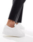 ASOS DESIGN Drama trainers in white