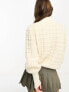 Фото #7 товара Vero Moda Petite bobble ballon sleeve jumper in cream