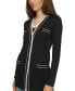 ფოტო #3 პროდუქტის Women's Lace-Trim Cardigan Sweater, Regular & Petite