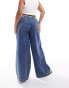 Фото #4 товара ASOS DESIGN Curve pull on jean in light blue