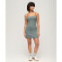 Фото #4 товара SUPERDRY Embroidered Rib Strappy Sleeveless Short Dress