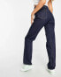 Pull&Bear high waist straight leg co-ord jeans in blue Голубой, 38 - фото #2