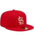 ფოტო #4 პროდუქტის Men's Red St. Louis Cardinals Monochrome Camo 59FIFTY Fitted Hat