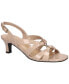 ფოტო #1 პროდუქტის Women's Zazie Buckle Heeled Sandals