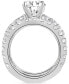 ფოტო #3 პროდუქტის Certified Lab Grown Diamond 3 Pc. Bridal Set (5 ct. t.w.) in 14k Gold