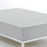 Подогнанный лист Alexandra House Living Жемчужно-серый 135/140 x 190/200 cm