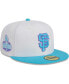 Фото #1 товара Men's White San Francisco Giants Vice 59FIFTY Fitted Hat