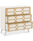 Parral Gold Lattice Accent Chest