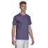 ფოტო #5 პროდუქტის ADIDAS BADMINTON Club 3 Stripes short sleeve T-shirt