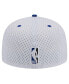 ფოტო #3 პროდუქტის Men's White/Royal LA Clippers Throwback 2Tone 59Fifty Fitted Hat