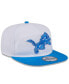 Фото #4 товара Men's White/Blue Detroit Lions 2024 NFL Training Camp Golfer Snapback Hat