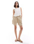 Фото #2 товара ASOS DESIGN wrap back linen top in natural