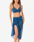 Фото #2 товара Miraclesuit 259019 Women's Basilisk Scarf Pareo Swim Cover-Up Swimwear Size OS