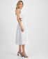 Фото #3 товара Women's Mila Scoop-Neck Midi Cutout Dress