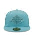 Фото #3 товара Men's Blue Los Angeles Lakers Color Pack Foam 59Fifty Fitted Hat