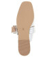 ფოტო #5 პროდუქტის Women's Hope Square Toe Buckle Slide Flat Mules