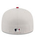 Фото #2 товара Men's Red Miami Marlins 2024 Fourth of July 59FIFTY Fitted Hat