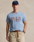 Фото #1 товара Men's Classic-Fit Plaid-Logo Jersey T-Shirt