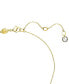 Фото #5 товара Swarovski gold-Tone Multicolor Crystal Ladybug Pendant Necklace, 15" + 2-3/4" extender