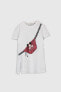 Mickey Mouse Kız Çocuk Optik Beyaz E5X T-Shirt