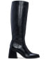Фото #2 товара Sangeti Snip-Toe Block-Heel Wide-Calf Tall Boots