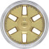 Колесный диск литой Axxion Y1 gold glänzend lackiert mit hochglanzpoliertem Felgenbett 11x20 ET32 - LK5/112 ML66.6