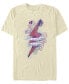 Men's Love Mark Short Sleeve Crew T-shirt Бежевый, L - фото #1