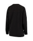 ფოტო #1 პროდუქტის Women's Black Purdue Boilermakers Edith Long Sleeve T-shirt