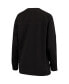 ფოტო #2 პროდუქტის Women's Black Purdue Boilermakers Edith Long Sleeve T-shirt