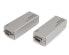 Фото #1 товара StarTech.com Serial DB9 RS232 Extender over Cat 5 - Up to 3300 ft (1000 meters) - VGA - Serial - RS-232 - Silver - DC - 0 - 70 °C