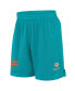 Men's Aqua Miami Dolphins 2024 Sideline Performance Mesh Shorts Aqua, Orange, M - фото #2