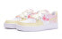 【定制球鞋】 Nike Air Force 1 Low 黄油玫瑰 特殊鞋盒 丝绸解构鞋带 低帮 板鞋 女款 奶黄粉 / Кроссовки Nike Air Force DD8959-100