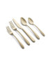 Poet Champagne Satin 20 Piece 18/10 Stainless Steel Flatware Set, Service for 4