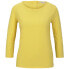 TOM TAILOR 1016446 long sleeve T-shirt Golden Summer Yellow, S - фото #4