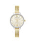 Фото #1 товара Часы BCBGMAXAZRIA Gold Tone Mesh Watch