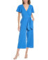 Фото #1 товара Tahari Asl Jumpsuit Women's Blue 14