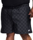 Men's Club Flow Checker Logo Shorts