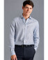 Фото #1 товара Charles Tyrwhitt Non-Iron Cambridge Weave Cutaway Slim Fit Shirt Men's