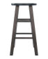 Element 2-Piece Wood Counter Stool Set