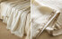 Textured cotton muslin linen throw