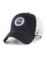 Men's Black, White Baltimore Ravens Highline Clean Up Trucker Snapback Hat Черно-белый - фото #1