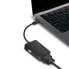 Фото #1 товара Alogic 3-in-1 USB-C to HDMI DVI VGA Adapter - Male to 3-Female - USB Type-C - DVI-D - HDMI - VGA - Black - Windows 10 - 45 mm - 220 mm