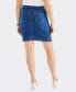 Фото #2 товара Women's Denim Stretch Pull-On Skirt, Created for Macy's
