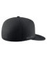 ფოტო #2 პროდუქტის Men's Black Michigan State Spartans Triple Black Performance Fitted Hat