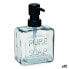 Фото #1 товара Дозатор мыла Pure Soap 250 ml Стеклянный Чёрный Пластик (12 штук)