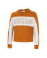 Big Girls Texas Orange Texas Longhorns Galooks Hoodie Lace-Up Long Sleeve T-shirt