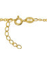 ფოტო #2 პროდუქტის Giani Bernini Twist Link Chain Ankle Bracelet in 18k Gold-Plated Sterling Silver, Created for Macy's