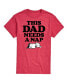 ფოტო #8 პროდუქტის Hybrid Apparel Peanuts Dad Nap Mens Short Sleeve Tee